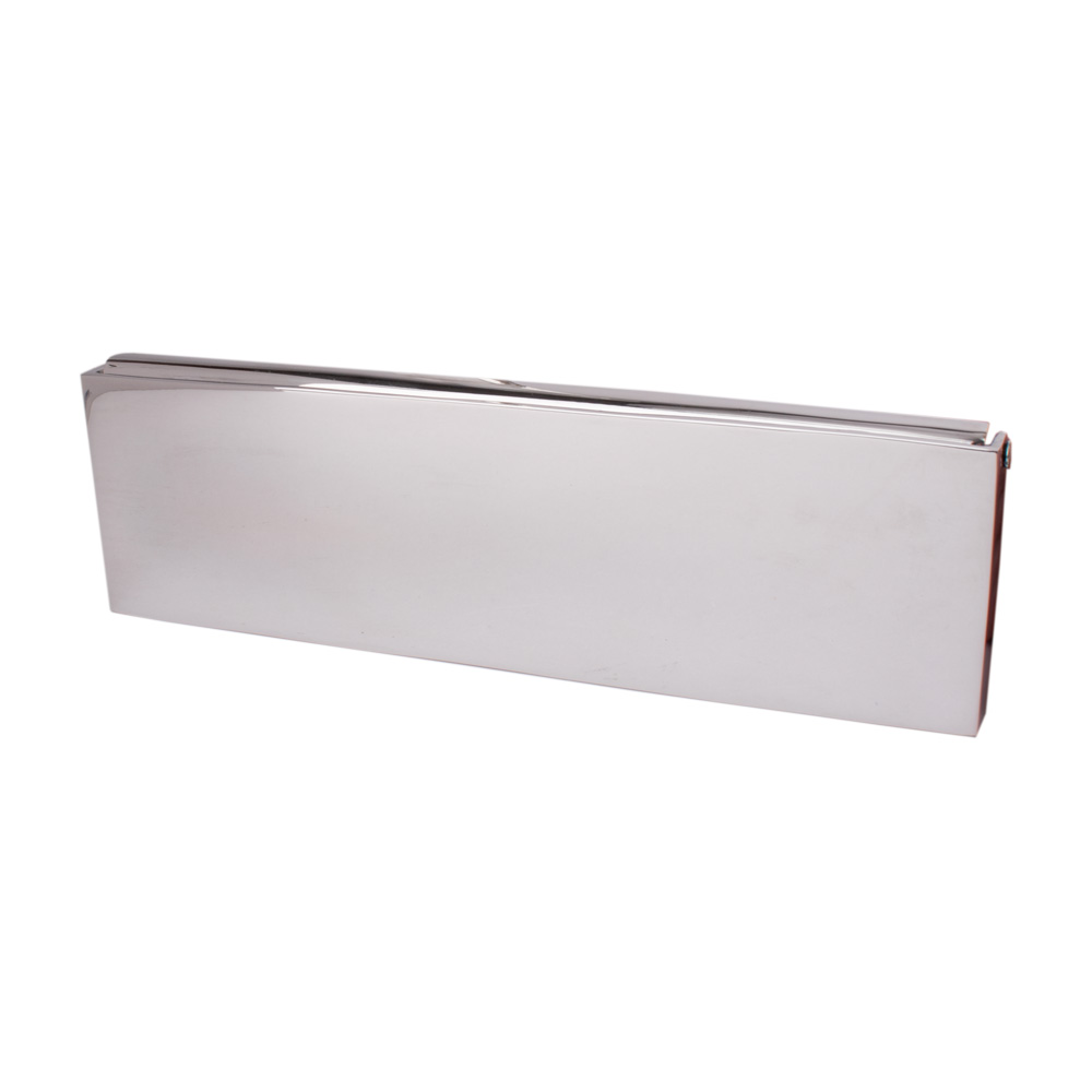 Dart Cast Brass Letter Flap to suit a 10 x 3 Inch Letter Plate - Polished Chrome